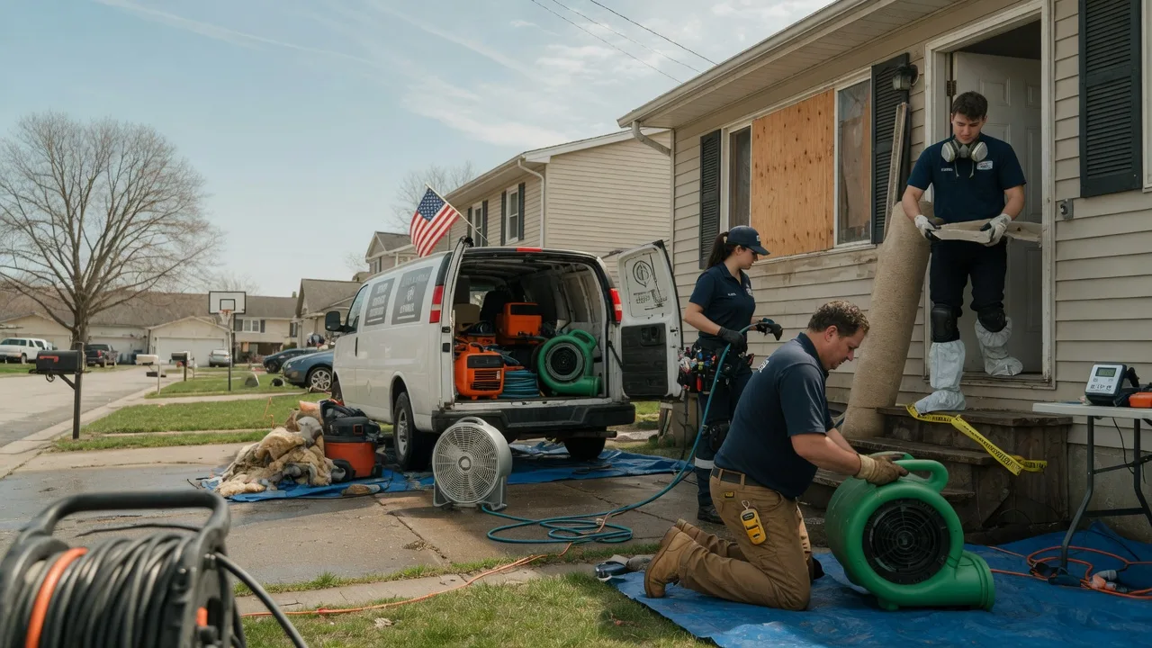 Water Damage Restoration in Uniondale, IN near me